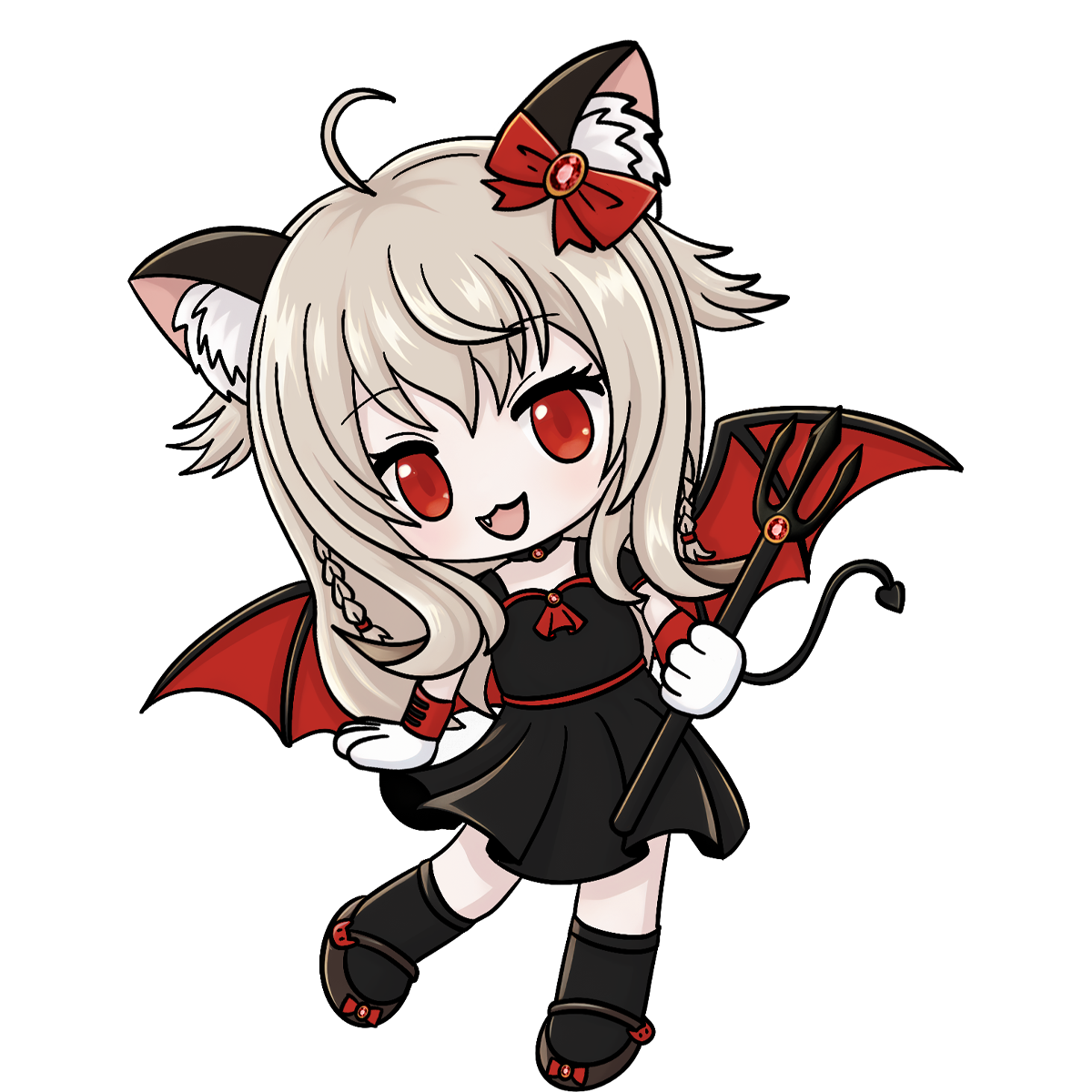 Q版小恶魔看板娘